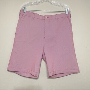 Peter Millar Crown Sport Red Striped Golf Shorts Size 34 MS17EB85 Performance‎